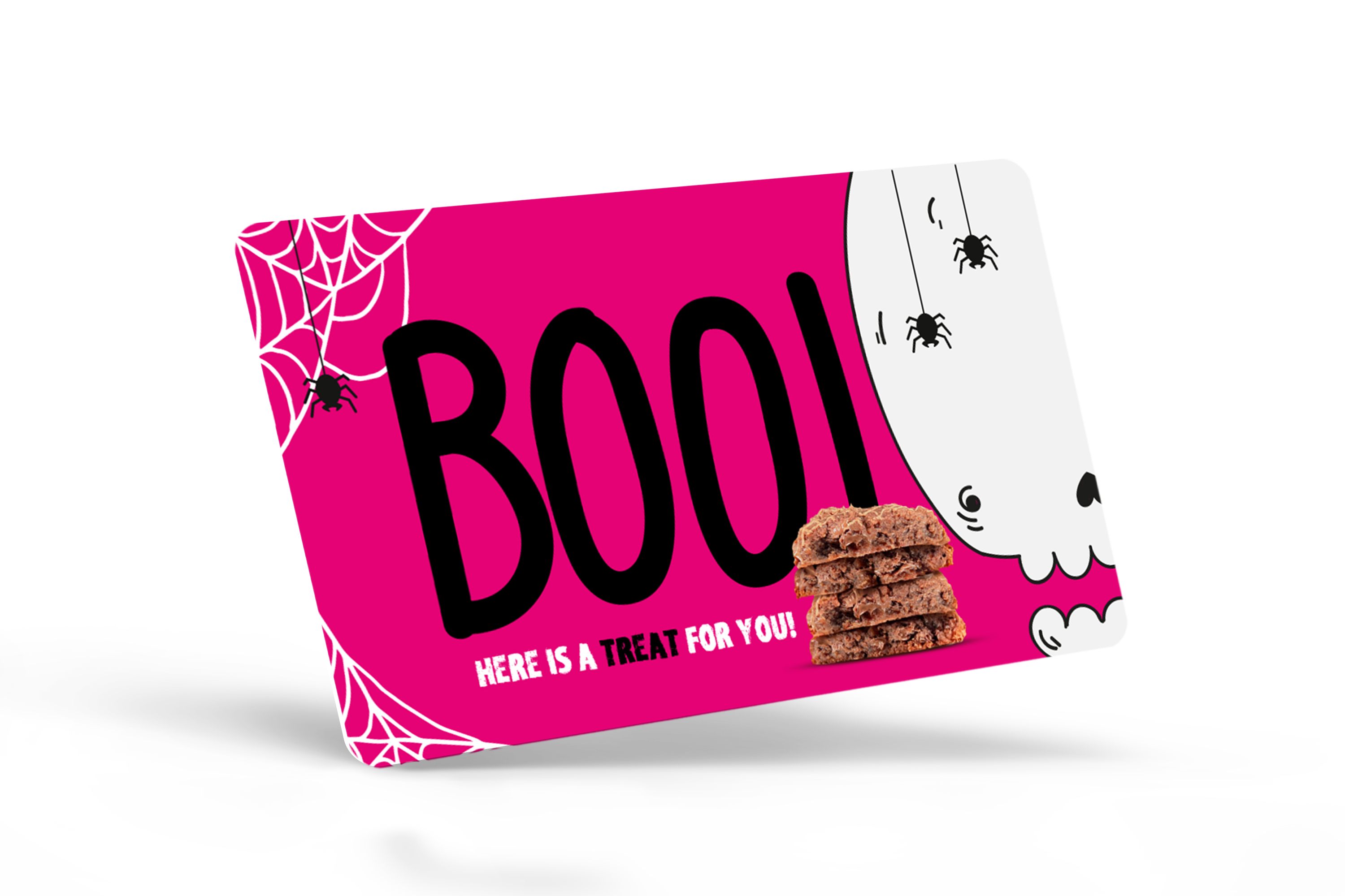 BOO Halloween - Geschenkkarte
