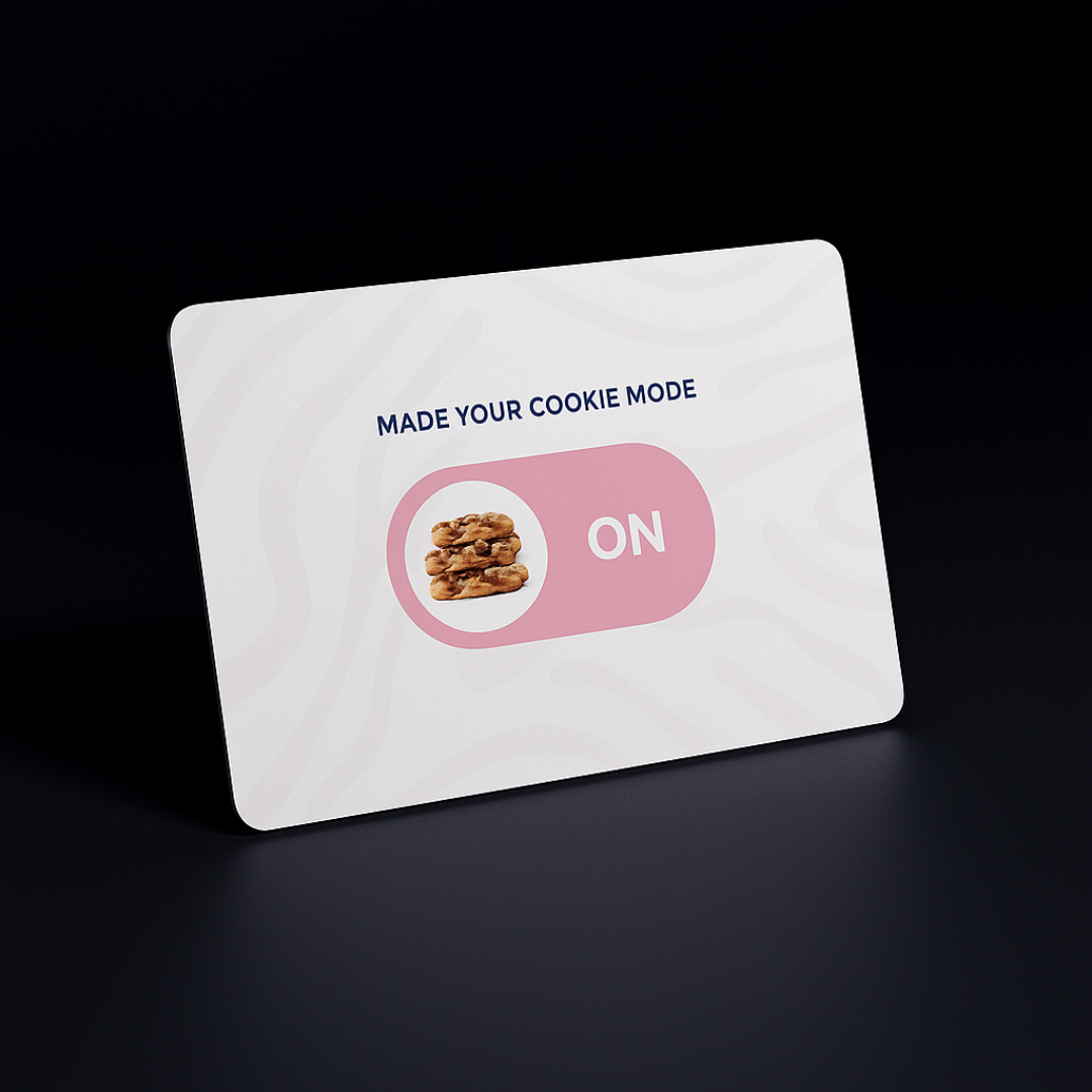 Coockie Mode On - Geschenkkarte