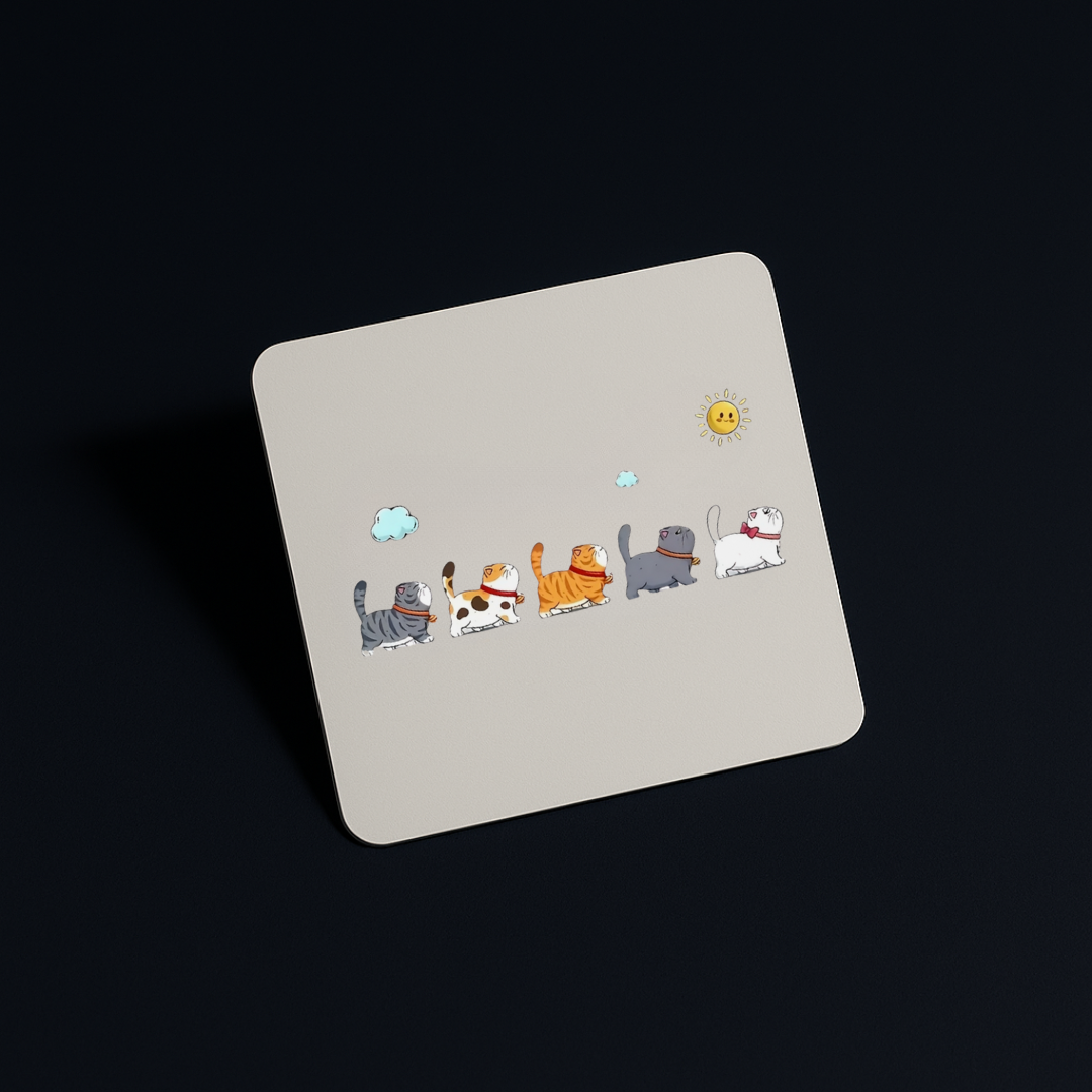 March of the Meowgnificent Sticker