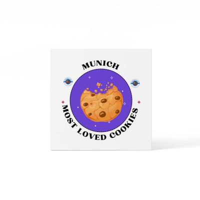Munich most loved cookies sticker