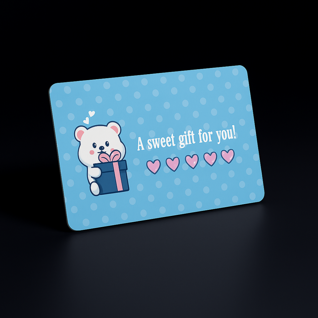 A Sweet Gift For You - Geschenkkarte