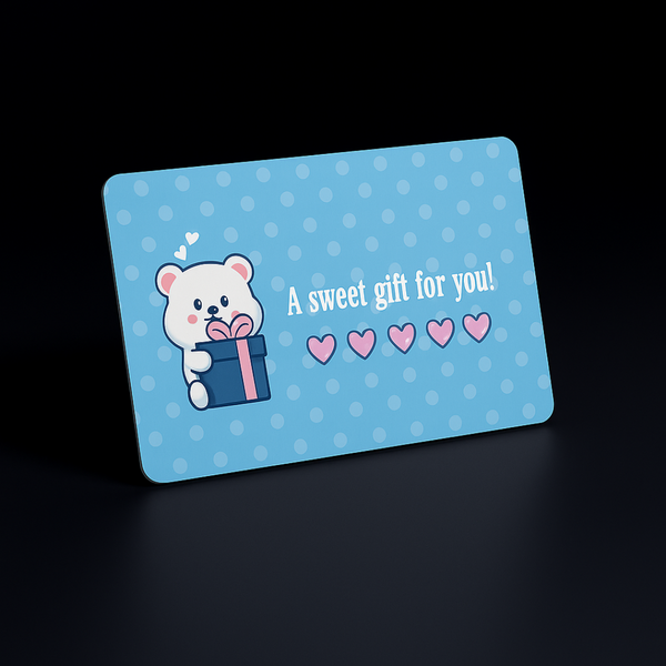 A Sweet Gift For You - Geschenkkarte